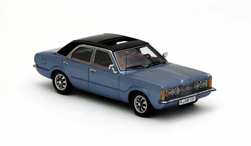 FORD Taunus P7 Coupe 23M RS Red model cars 1/43 Black 1971 